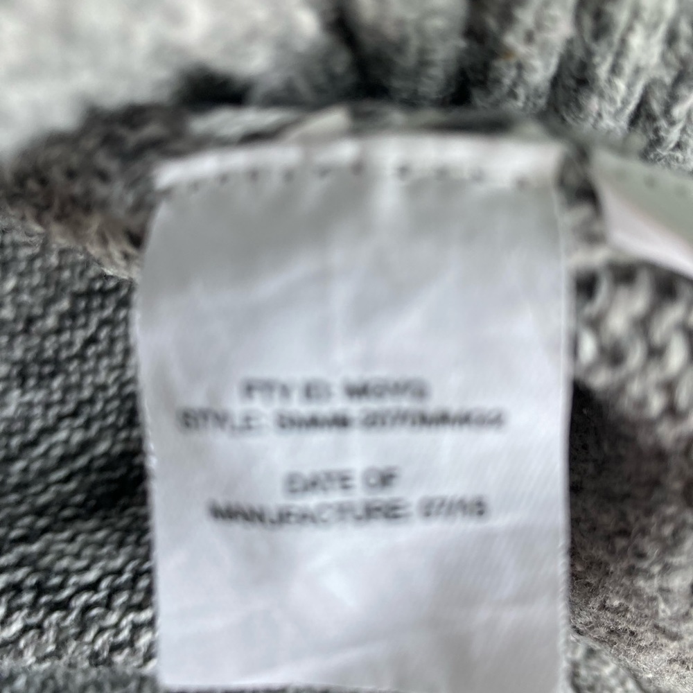 Method Brand Men's Grey Long Sleeve 1/4 Zip Mock Neck Sweater Size Large - Picture 8 of 11